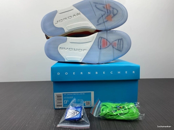 Rep LUCY Air 5 Jordan Doernbecher Low DR6287-486 0730